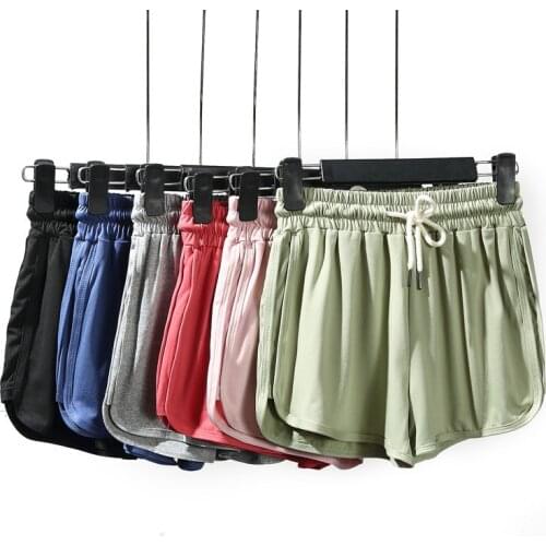 Summer Womens Fashion Sports Shorts Summer Running Shorts Gym Loose Sport Shorts Breathable Yoga Shorts Beach Home Shorts