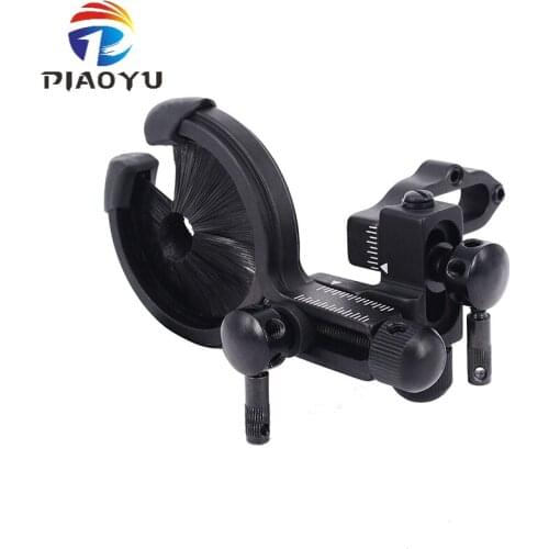 Brush Arrow Rest Right Hand Bow Fine tuning Archery for Compound Bow Outdoor Hunting Shooting Sports Bow Accessories 2 Color
