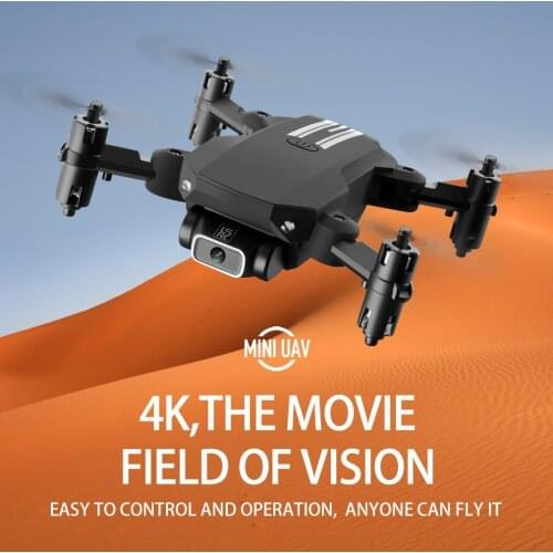 2021 New Mini Drone 4K 1080P HD Camera WiFi Fpv Air Pressure Altitude Hold Black And Gray Foldable Quadcopter RC Drone Toy