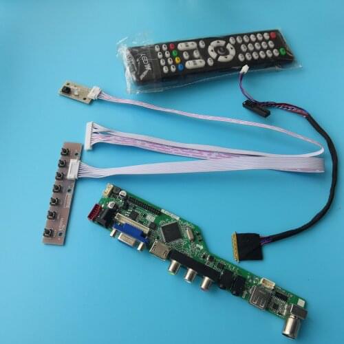TV kit for B101EW05 V1 Controller driver board Screen USB 10.1" LED 1280(RGB)×800 LCD remote TV AV VGA 40pin LVDS Panel