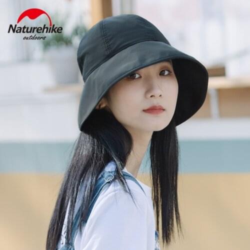 Naturehike Outdoor Fishing Enlarge Brim Bucket Cap Upf50+ Sunscreen Men Women Fashion Fisherman Hat Climbing Travel Hiking Camp