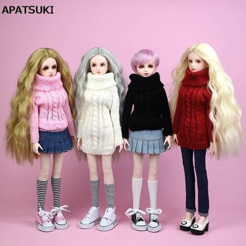 Multi-color Spring Casual Wear Sweater For 40-50cm XINYI Doll Clothes Top Dress Doll Kids Toy High Quality 1:4 Doll Accessories