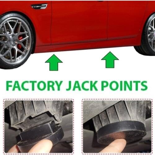 Rubber Jacking Point Jack Pad Adaptor For BMW 3 4 5 Series E46 E90 E39 E60 E91 E92 X1 X3 X5 X6 Z4 Z8 1M M3 M5 M6 F01 F02 F30 F10