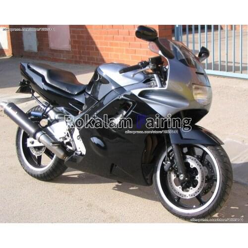 Aftermarket Parts For Honda CBR600 F2 1991 1992 1993 1994 CBR 600 F2 91 92 93 94 Black Silver Motorcycle Fairing Set