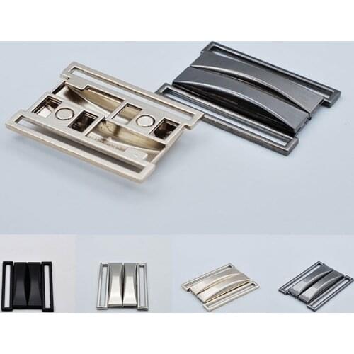 1Pcs Diy Belt Buckles Metal Belt Buckle Fasten Buckle Button For Women Replacement Belt Part Down Jacket Overcoat Decoration