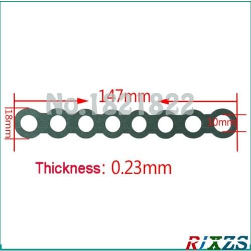 2pcs/alot 18650 insulating PAD 8S battery protection PAD single pad 18650 battery pack protection pad