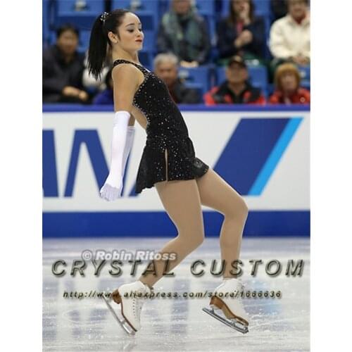 Custom Figure Skating Dresses For Girls Fashion New Brand Competition Ice Skating Dress DR3347