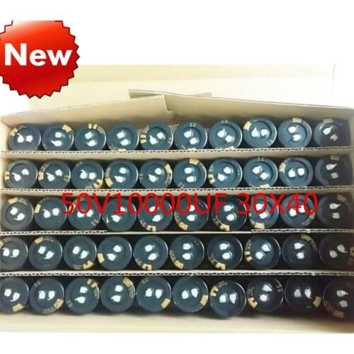 Brand new original top audio fever filter capacitor 50V10000UF 30X40
