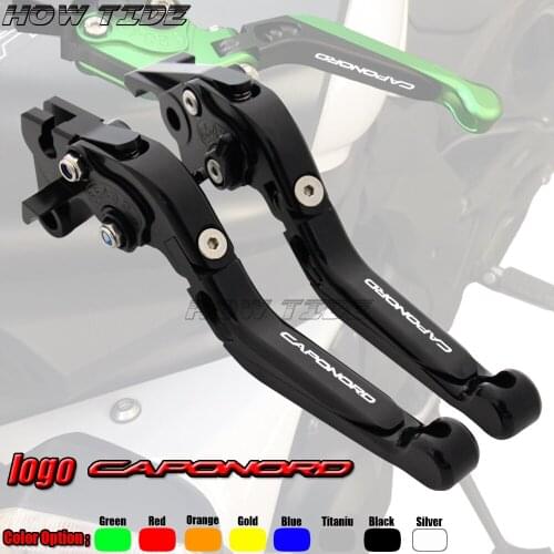Motorcycle Folding Extendable CNC Moto Adjustable Clutch Brake Levers For Aprilia CAPONORD / ETV1000 2002-2007