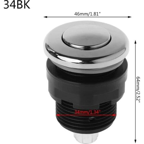 Air Pressure Switch On Off Push Button For Bathtub Garbage Disposal Whirlpool Mar28