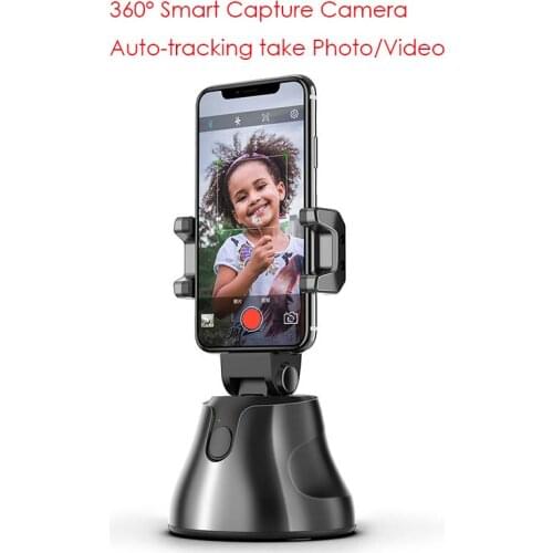 Smart Selfie Shooting Gimbal 360° Face & Object Follow Up Stand for Smartphone Auto-Tracking Take Photo Vlog Video