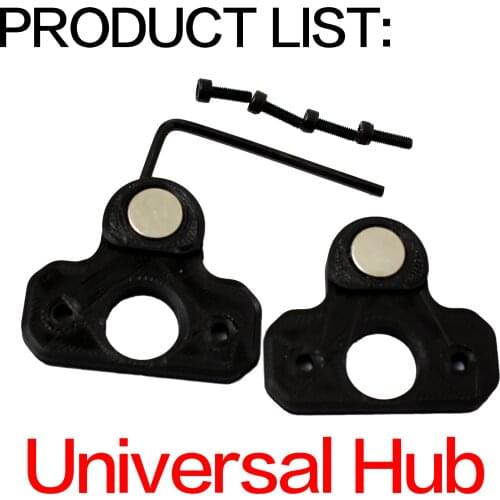 Fanatec Universal Hub 918 RSR FORMULA ONE magnetic shifter mod