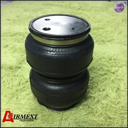 SN142187BL2-C/cross Airlift 5813 hollow Double convolut rubber airspring/airbag shock absorber/pneumatic part/air suspension
