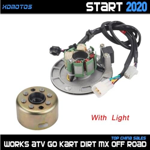 Motorcycle Magneto Stator Rotor High Speed Motor Kits Without Light For Zongshen 150cc 155cc Engine KAYO SDG SSR Dirt Pit Bike