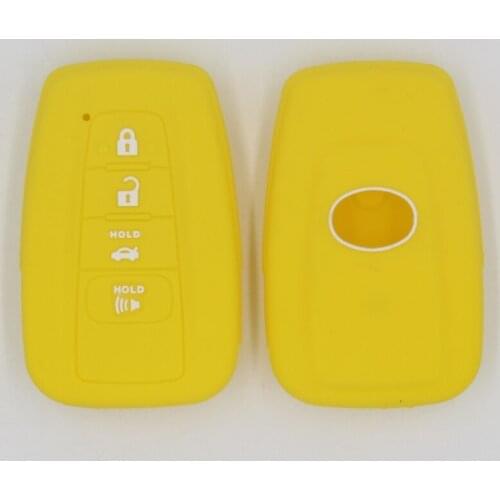 3PC Silicone Key Case Cover For Toyota YARIS AURIS Sienna Remote Key Protector Cover 2005 2006 2007 2008 2009 2010