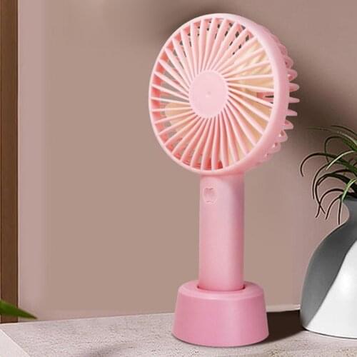 2xMini Handheld USB Fan Personal Portable Fan 3 Adjustable Cooling Fan New