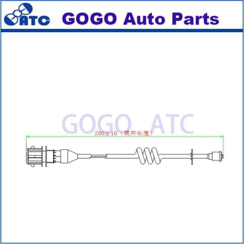 500 pcs L=200mm Brake pad wear Sensor FOR NAVECO LTD OEM 2995553