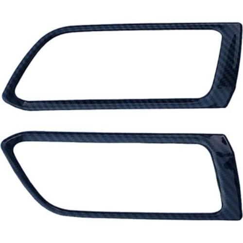 Free shipping 2pcs/lot metal air conditioner outlet cover for 2016 2018 2019 Peugeot 308 308SW 308T9 408 car Accessories