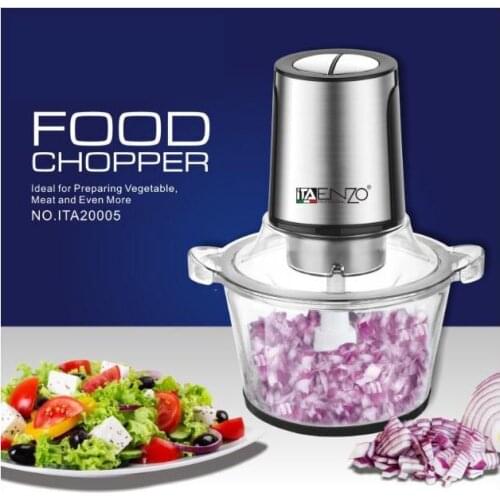 Electric food processor, multifunctional meat grinder, household kitchen stuffing machine, food cutting vegetable machine