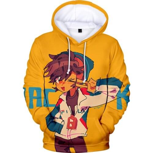 Comic Quackity 3D Print Hoodie Boys/girls Hoodies Sportswear Kids Hooded Youthful Hip Hop Women/Men Tops Quackity Clothes Tops