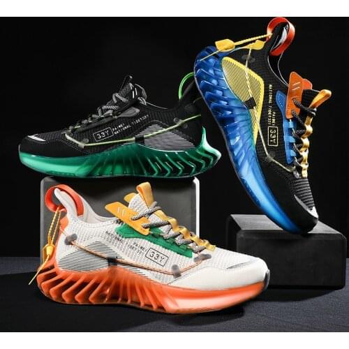 Men Sport Running Shoes New Cool Outdoor Sport Training Sneakers Big Size 39-46 Mens Walking Jogging Shoes Cheap Footwears Man