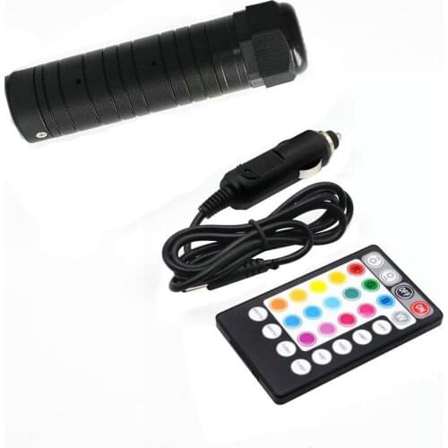 28keys Remote controlled Sound Musical Car Use 12V 6W RGB Fiber Optic Star DIY Ceiling Light PMMA source engine Lighting Machine
