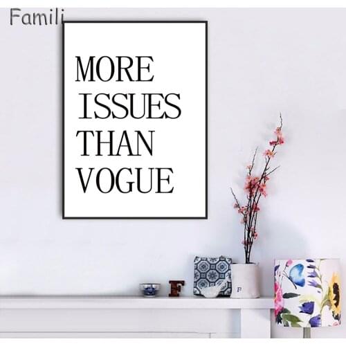 Nordic Minimalist Black White Inspiration Quote Canvas Painting Poster, Wall Pictures For Home Decoration Print On Canvas