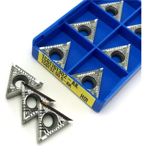 TCGT16T302 AK H01 Internal Turning Tool aluminum inserts CNC turning insert TCGT 16T302 high quality carbide wood turning tools