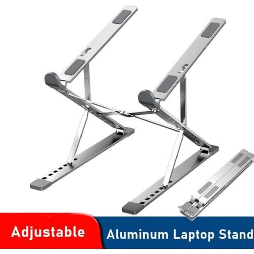 Tongdaytech Adjustable Vertical Laptop Stand Aluminum for Macbook Notebook Foldable Laptop Holder Soporte Para Tablet Computer