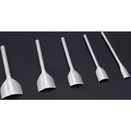 1pc Leather Craft Tools Belt Wallet Final Punch for Semicircular Punch Cutter Tool Leather Belt Watch Band 9 Size 10-50mm