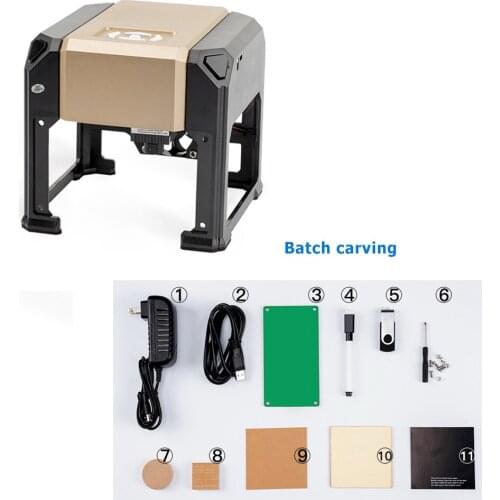 3000mw Mini Engraving Wood Router Computer + Mobile Bluetooth APP Mill Cutter Engraver Machine 3W