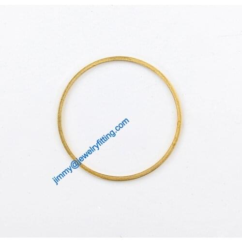 3000PCS Raw Brass Circle 28*1*1mm copper Rings jewelry findings Conntctors Quoit