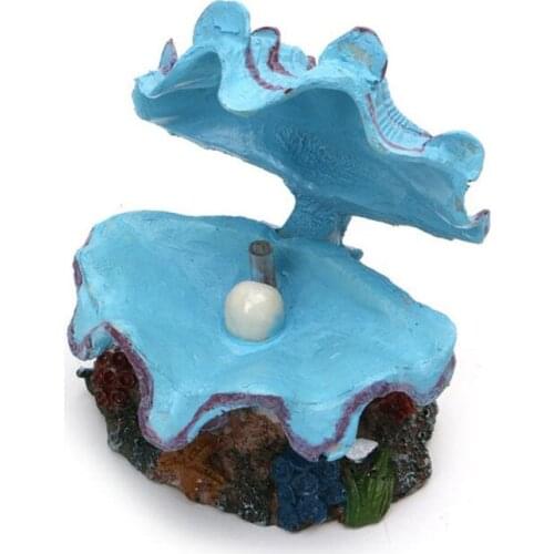 Aquarium Pearl Shell Air Bubble Stone Fish Tank Toys Decoration Oxygen Pump Air Pump Drive Ornament 1Pcs