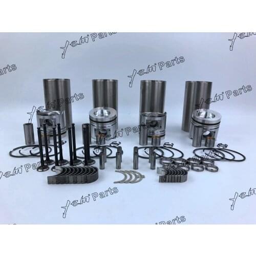 For Mitsubishi engine S4S S4SD S4SDI S4S-DI Repair kit piston+ring + gasket set+ bearings