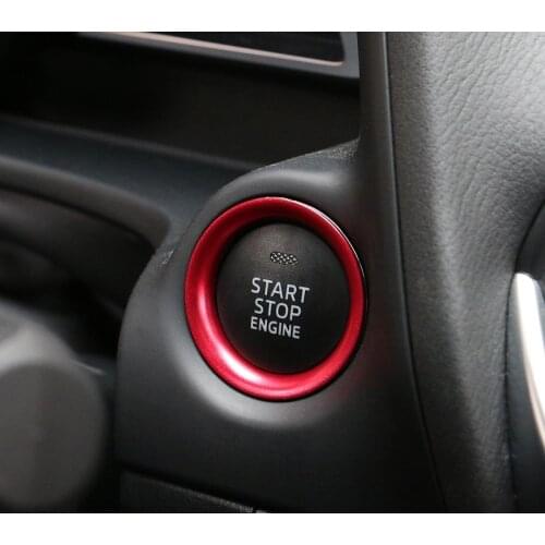 Engine Start Button Auto Ring Car Sticker Fit For Mazda 3 CX4 CX5 CX 5 Axela CX3 Atenza Accessories Car Styling