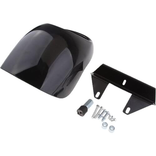 Motorcycle Universal Retro Headlight Fairing Wind Screen Front Lamp Protective Cover