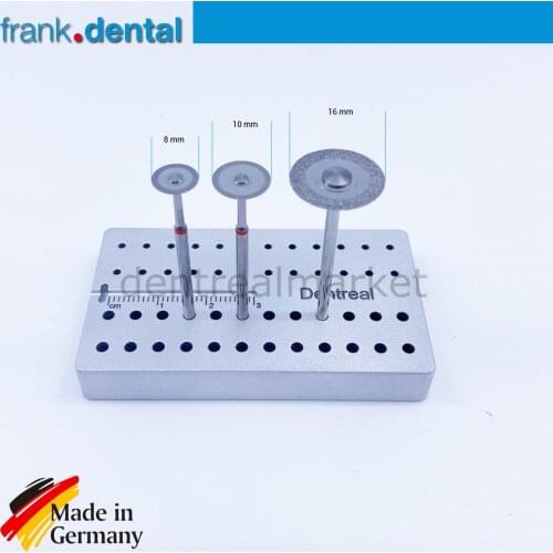 Frank Dental Diamond Discs Sets - Diamond Cutting Disc - Double Sided - Surgical separation- Surgical diamond disc