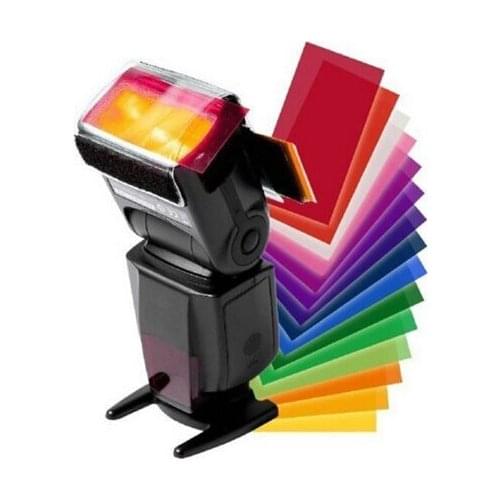 New 12 Color Flash Diffuser Kit for CANON 600EX 580EX II 430EX 320EX 270EX MDAU