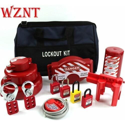 NT-LG06 Electric Lockout Tagout station Kit,Osha standard Loto Safety Lockout station