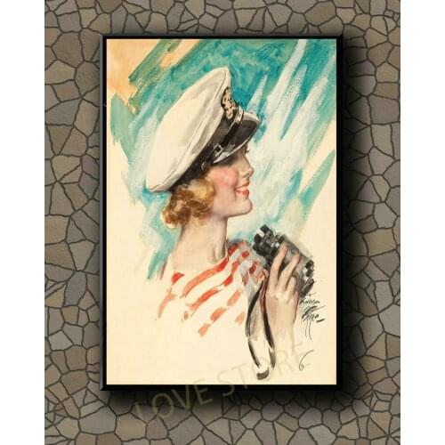 P107 Vintage Beautiful Pin-up Girl Classic Picture 226 Silk Fabric Poster Art Decor Indoor Painting Gift