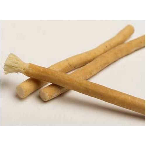 Fresh natural organic toothbrush Miswak dental cleaning wood soft Miswaak dental care gypsum board crystals cleaning 24 pcs