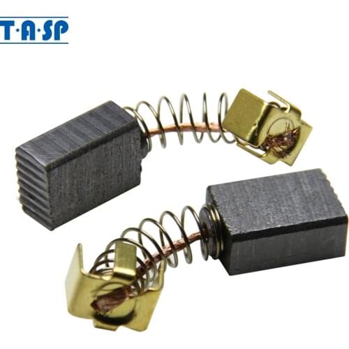 TASP 5 Pairs Carbon Brushes 5x8x12mm For Makita CB85 CB56 CB57 CB64 191627-8