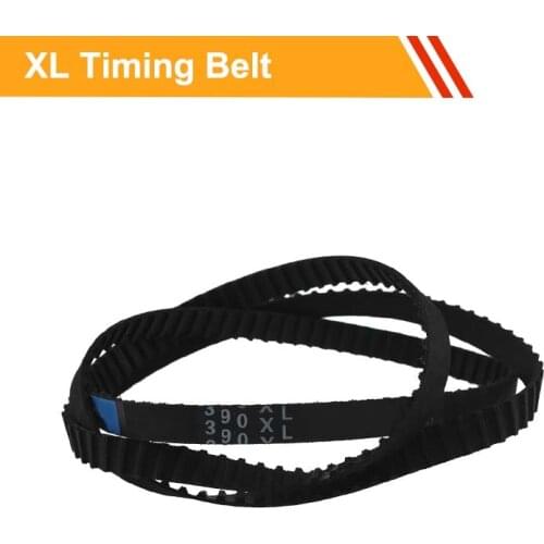 XL Type Closed loop Rubber Gear Belt Length 384/390/392/396/424/430/432XL Timing Belt 10/15mm Belt Width Synchronous Belt