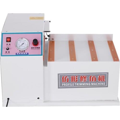 220V Woodworking Machinery Carpentry Copy Angle Trimming Machine Portable Board Edge Banding Tools All-in-one Chamfering Machine