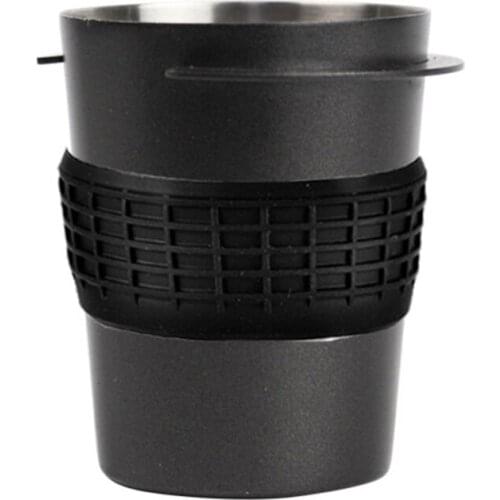 58mm Stainless Steel Dosing Cup,Coffee Sniffing Mug,Espresso Machine Portafilter,Coffee Tamper Powder