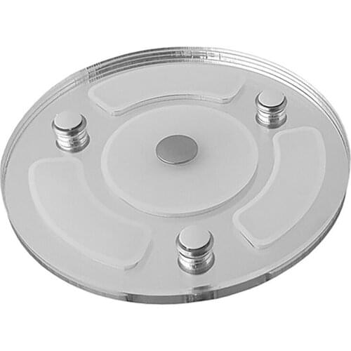 Dual Blue/White Press Dimmer LED Lamp 12-30V DC LED Circular Roof Ceiling Light for RV Caravan Motorhome Marine