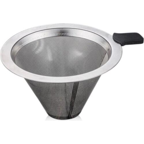 Pour Over Coffee Maker with Borosilicate Glass Manual Coffee Dripper Brewer S55