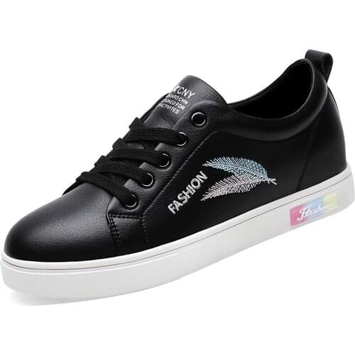 Round Toe Flat Low-Top Shoes, Inner Increase Solid Color Shoes, WomenS Platform WomenS Shoes