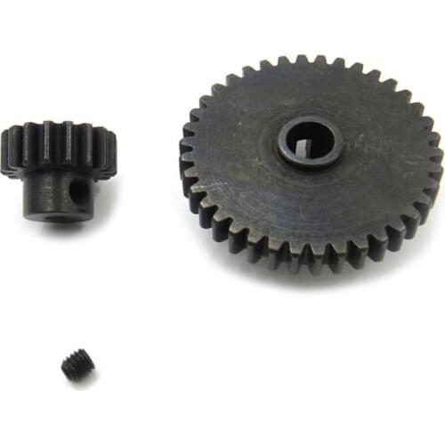 Metal Upgrade Parts Motor Pinion Gear Reducer Set for Wltoys A949 A959 A969 A979 K929 Rc Car Spare Accessories