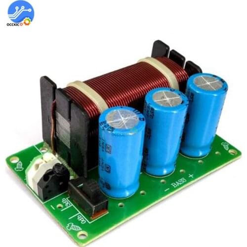 200W Subwoofer Mono Amplifier Speaker Crossover Filter HiFi For Bass Subwoofer Home Speaker System Volume Control Audio Analyzer